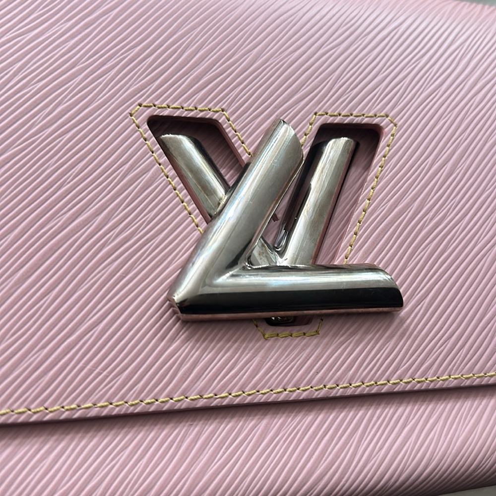 🎉HPx4 Louis Vuitton Pink Bag Twist Rose Ballerine MM Set! Sold out! - Picture 12 of 14
